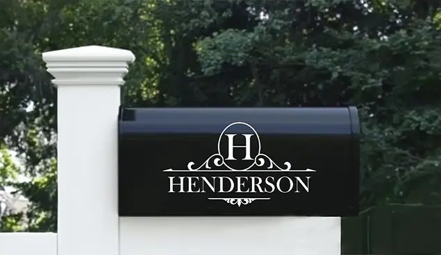 Color Cutting Vinyl for Mail Box Decor.webp